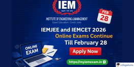 IEMJEE and IEMCET 2026 Online Exams Continue Till February 18